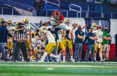 The Ultimate Warrior - Najee Harris by Steve R. Skipper