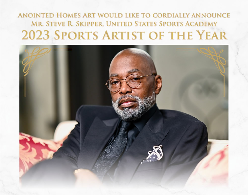 Steve R. Skipper, United States Sports Academy 2023 Sports Artist of the Year
