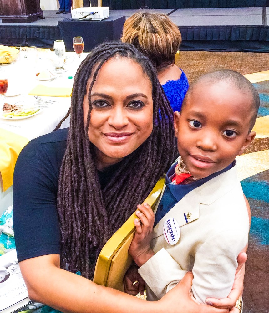Ephraim M. Skipper with Ava DuVernay
