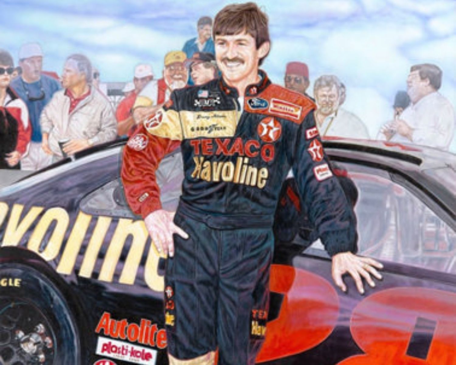 NASCAR artwork by Steve R. Skipper
