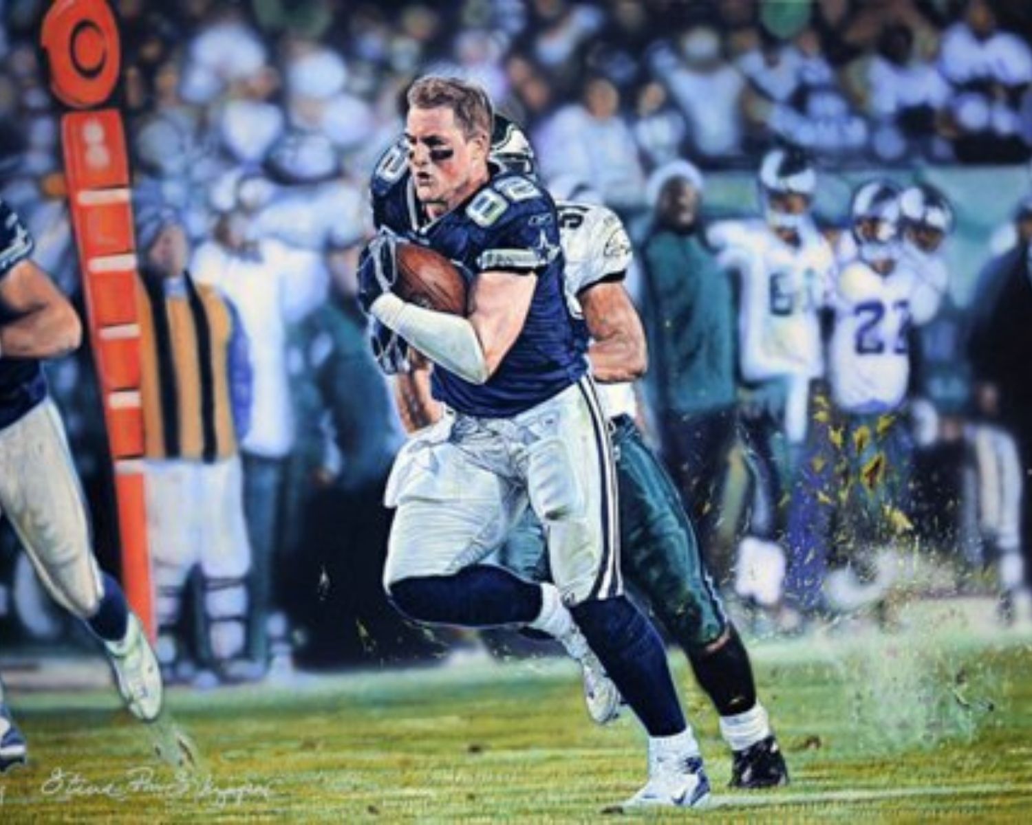 NFL artwork by Steve R. Skipper